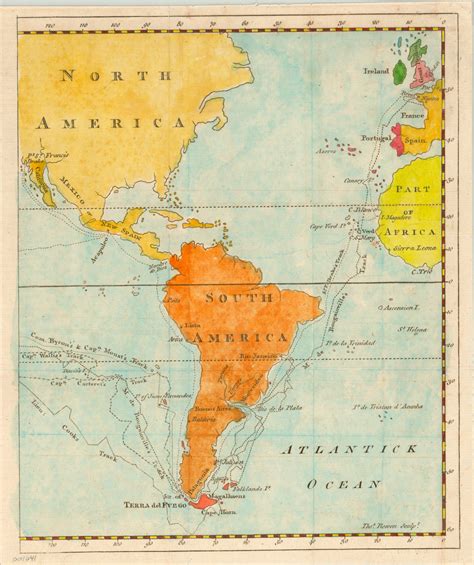 [Map of Cook’s Voyage] – Curtis Wright Maps