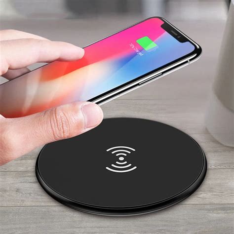 Qi Wireless Charger for iPhone X/XS Max XR 8 8 Plus Visible Fast ...