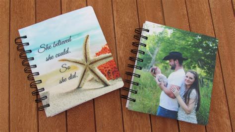 Personalized Journal Diary Notebook. Add your own photos/sentiment/logo ...