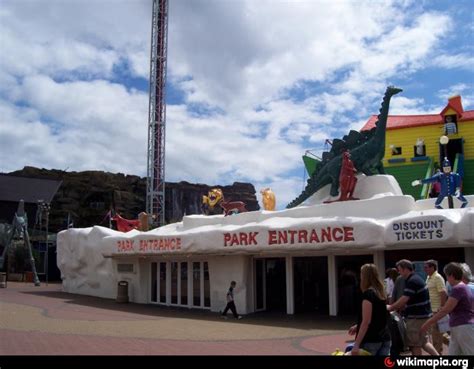 Blackpool Pleasure Beach Entrance - Blackpool