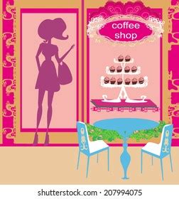 Coffee Shop Stock Vector (Royalty Free) 207994075 | Shutterstock