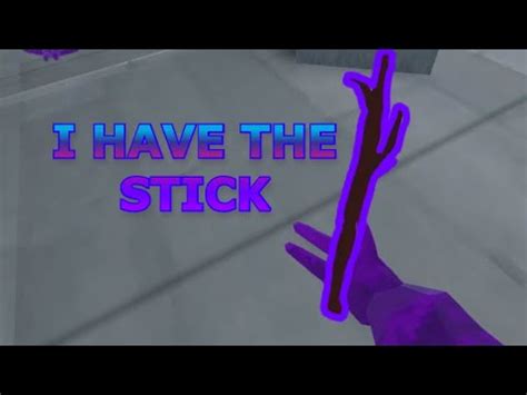 I HAVE THE STICK! (No Mods) - Gorilla Tag - YouTube