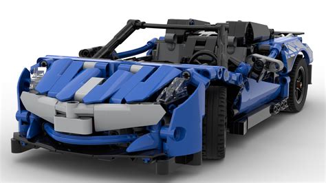 LEGO MOC 42123 McLaren 600LT Spider - alternate build by timtimgo | Rebrickable - Build with LEGO