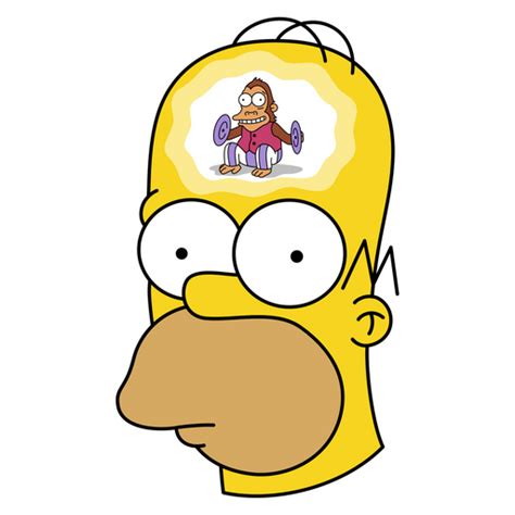 Homer Simpson Head PNG