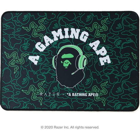 Razer x Bathing Ape Bape Mousepad *In transit*, Computers & Tech, Parts & Accessories, Mouse ...