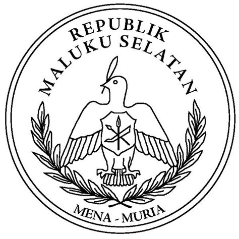 The sun rises in the east and sets in the west: REPUBLIK MALUKU SELATAN