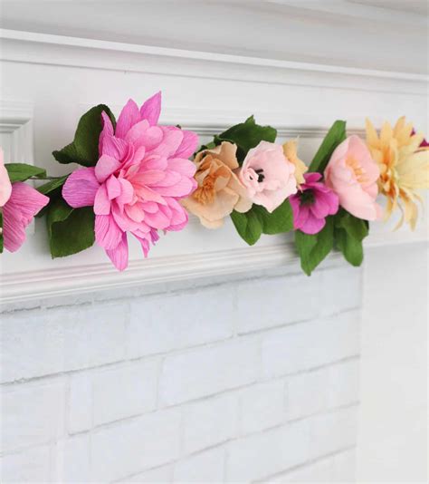 Paper Flower Garland Making Tutorial | Best Flower Site