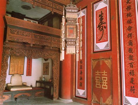 The emperor's Nupital Chamber in the east room in the Kunninggong ...