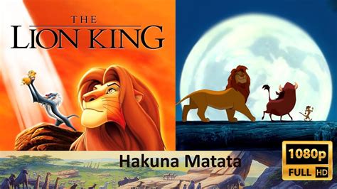 Hakuna Matata | Full Video Song | The Lion King (1994) | 1080p - YouTube