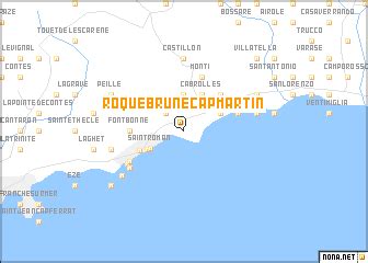 Roquebrune-Cap-Martin (France) map - nona.net