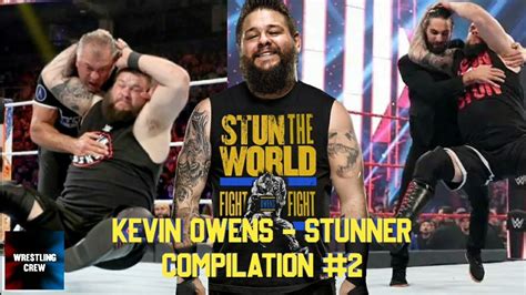 Kevin Owens - Stunner Compilation #2 - YouTube