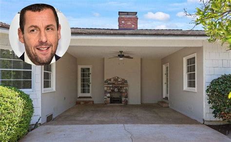 Adam Sandler's simple Los Angeles home