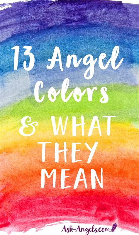 Angel Colors: Using Color to Invoke your Angels