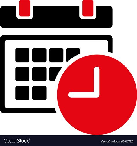 Date and time icon Royalty Free Vector Image - VectorStock