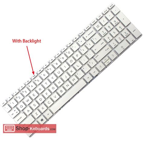 Replacement HP PAVILION GAMING 15-DK0165TX laptop keyboards with High Quality from United States ...