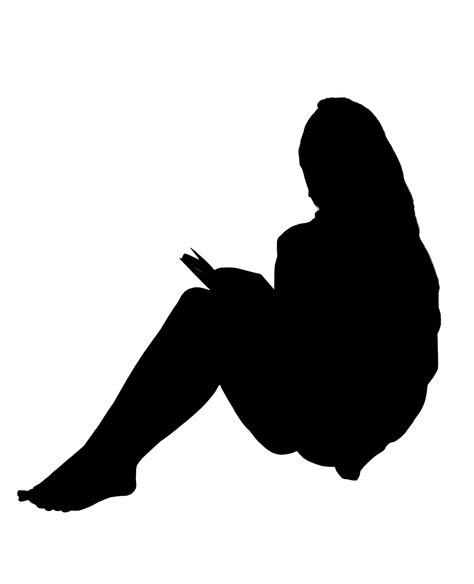 Human Silhouette Sitting Png Human Figure Png Sitting Free | My XXX Hot Girl