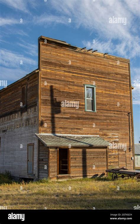 Historic building in Lima, Montana Stock Photo - Alamy