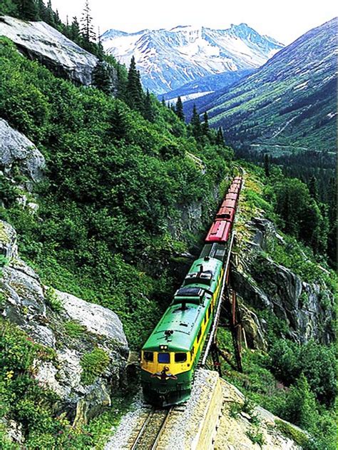 White Pass and Yukon Route, Alaska,USA | Scenic train rides, Places to ...