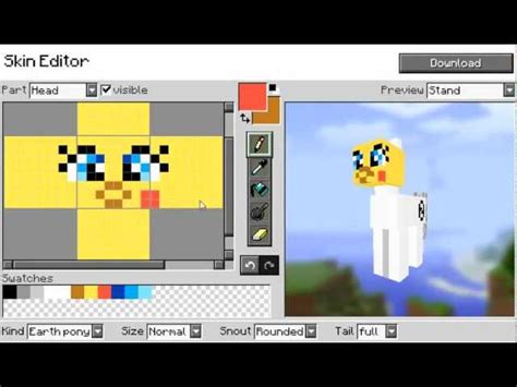 My Little Pony Minecraft Pony Skins