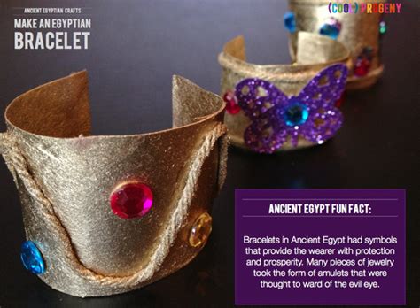 explore ancient egypt: make egyptian bracelets - (cool) progeny