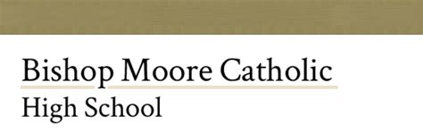 Bishop Moore High School - Admissions Online