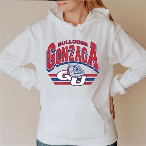 Vintage Gonzaga Bulldogs University Crewneck Sweatshirt - Etsy