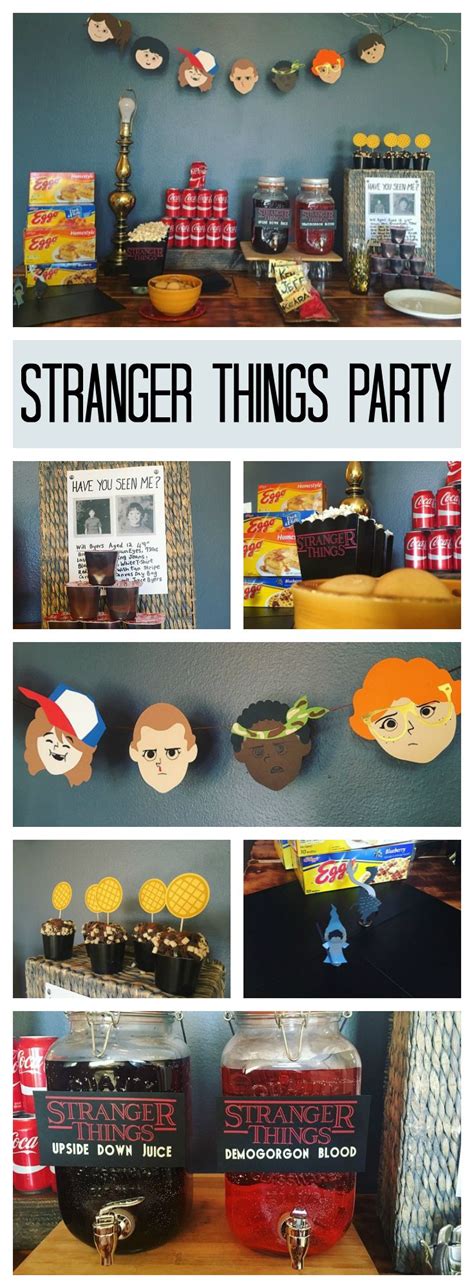 Pin on Stranger things birthday party