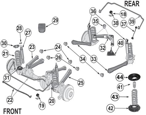 Jeep Wj Front Suspension Diagram