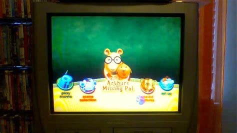 Arthur's Missing Pal DVD Menu Walkthrough - YouTube