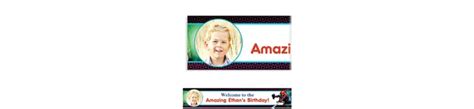 Custom Boys Birthday Banners - Party City