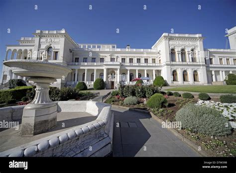 LIVADIA PALACE YALTA 07 May 2013 Stock Photo - Alamy