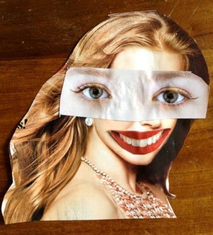 Magazine Collage faces - Art Project