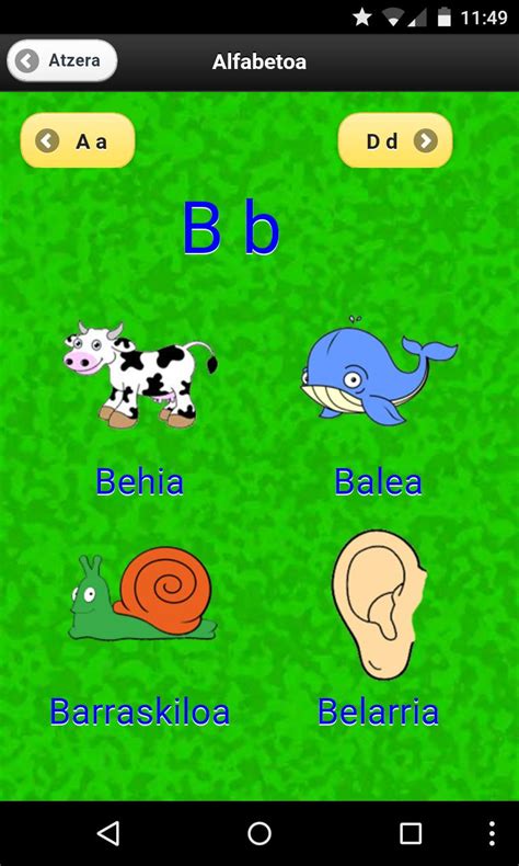 Alphabet in Basque APK for Android Download