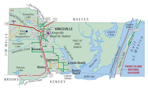 Boundary King Ranch Texas Map - RenneTeija