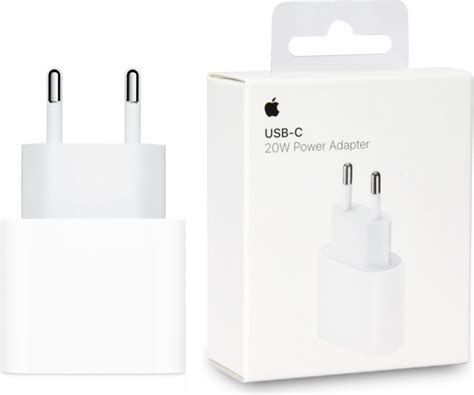 ᐅ • Apple iPhone 13 USB-C Power Adapter - Origineel Retailverpakking - 20W | Eenvoudig bij ...