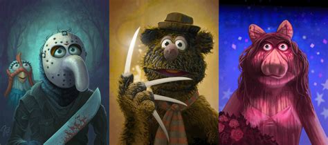 Artist Turns THE MUPPETS Into Famous Horror Movie Characters - Nerdist