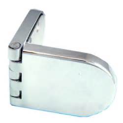 Glass to Glass Door Hinge Rounded Shape - Richelieu Hardware
