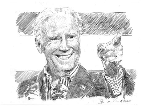 Joe Biden Drawing by Shawn Vincelette - Pixels