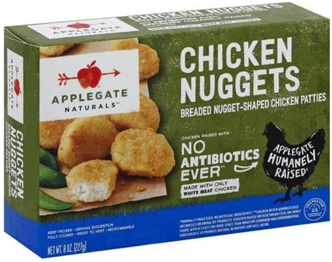 Applegate Chicken Nuggets - 8 oz, Nutrition Information | Innit