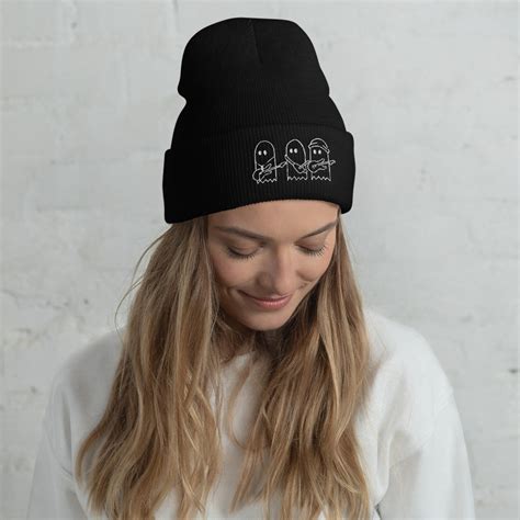 Sunset Curve Band Merch Julie and the Phantoms ® Cuffed Beanie - Etsy