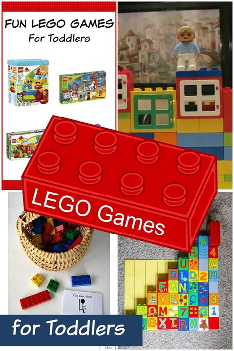 Educational LEGO Games for Toddlers- My Kids Guide | Lego activities ...