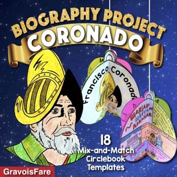 FRANCISCO CORONADO Biography Project — Research and Writing Activity (Explorers)