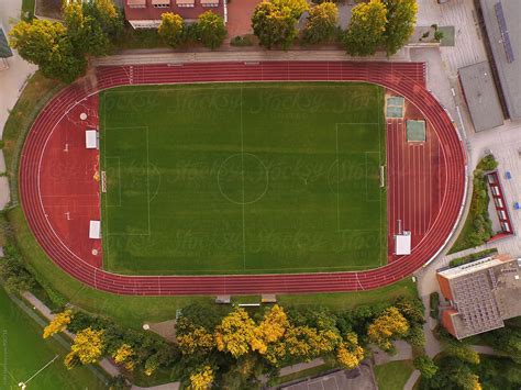 "Aerial View On Urban Stadium" by Stocksy Contributor "Rolfo" - Stocksy