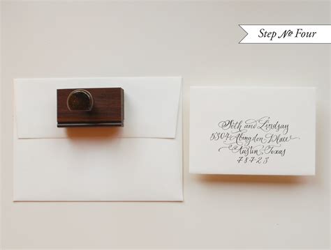 DIY Rubber Stamp Floral Wedding Invitations