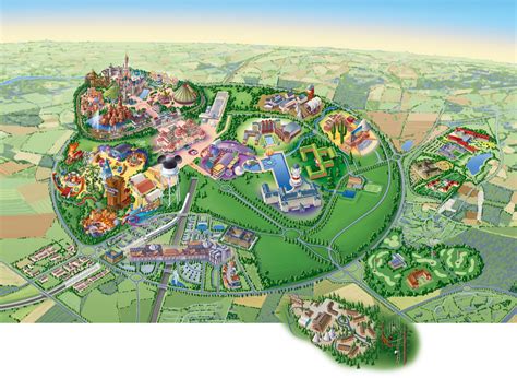 Paris Disneyland Map 2024 - Zara Anderea