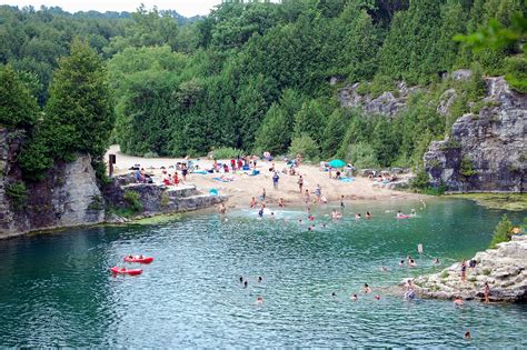 Abandoned quarry is an epic swimming hole one hour from Toronto