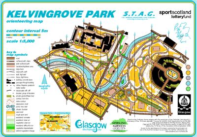 Kelvingrove Park map - St. Andrew’s Orienteering Club (Glasgow)