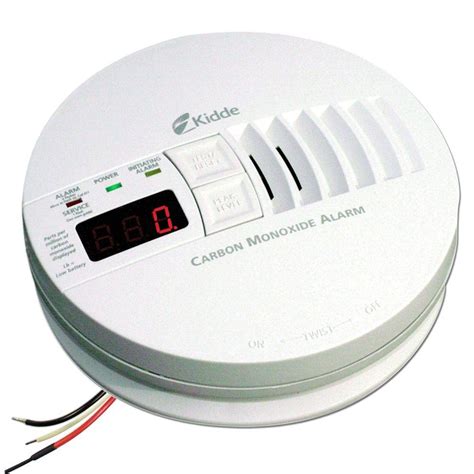 Kidde Hardwired Interconnectable 120-Volt Carbon Monoxide Alarm with ...