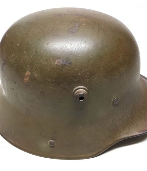 German WW1 Helmet with Liner - Enemy Militaria