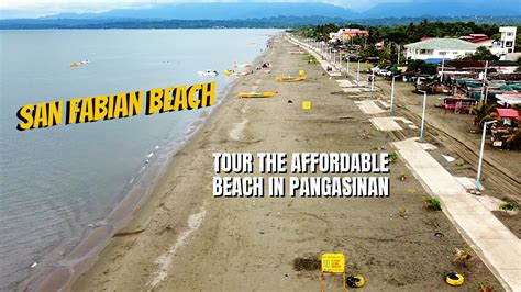 SAN FABIAN BEACH | COCONUT COVE BEACH RESORT | PANGASINAN | TOURIST SPOT IN PANGASINAN - YouTube